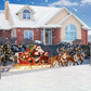 🎄 PROMO FLASH : 50% DE RÉDUCTION ! Bannière Suspendue Extérieure « Merry Christmas » – Impression Résistante à la Décoloration, Tissu Polyester & Installation Facile for une Atmosphère de Fête Magique dans Tout Votre Extérieur ✨🎅