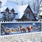 🎄 PROMO FLASH : 50% DE RÉDUCTION ! Bannière Suspendue Extérieure « Merry Christmas » – Impression Résistante à la Décoloration, Tissu Polyester & Installation Facile for une Atmosphère de Fête Magique dans Tout Votre Extérieur ✨🎅