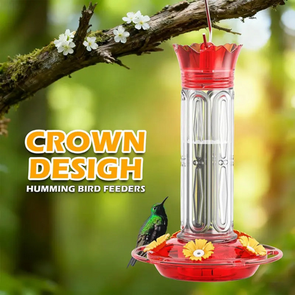 🌸 PROMO FLASH : 50% DE RÉDUCTION ! Mangeoire Suspendue pour Colibris – Douve Anti-Fourmis Intégrée, Capacité 444 ml & 5 Fleurs en Silicone Doux for un Jardin Animé et des Oiseaux en Pleine Santé 🕊️✨