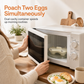 🥚 PROMO FLASH : 50% DE RÉDUCTION ! Cuiseur à Œufs Micro-Ondes – Double Compartiment, Cuisson Rapide & Construction Démontable for des Œufs Pochés Parfaits en Quelques Minutes 🍳✨