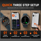 ⌚ PROMO FLASH : 50% DE RÉDUCTION ! Montre Connectée GPS Bluetooth – Positionnement Multi-Satellite, Cardiofréquencemètre & Batterie Longue Durée for une Aventure en Toute Sécurité Même Sans Réseau 🛰️✨