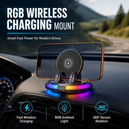 🔄 PROMO FLASH : 50% DE RÉDUCTION ! Support Téléphone Voiture Universel avec Charge Sans Fil – Fixation Adhésive, Rotation 360° & Puissance 15W for une Navigation et un Rechargement Pratiques en Conduisant 📱✨