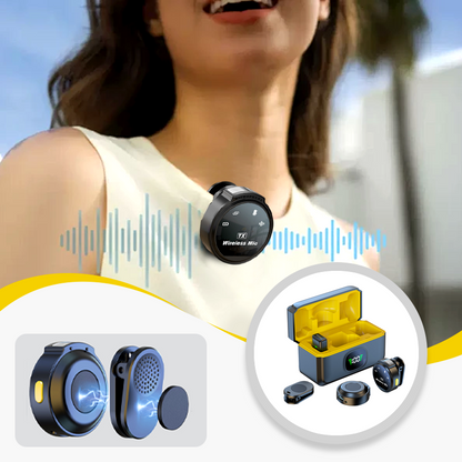 🎙️ PROMO FLASH : 50% DE RÉDUCTION ! Microphone Cravate Sans Fil avec Réduction de Bruit ENC – Transmission 2,4G, Compatibilité Universelle & Autonomie 8h for un Enregistrement Clair et Libéré 🎧✨