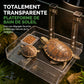 🐢 PROMO FLASH : 50% DE RÉDUCTION ! Plateforme de Repos en Acrylique Transparent pour Tortues – Réglable & Antidérapante for un Habitat Sain et Confortable 💧✨