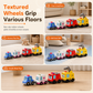 🚗 PROMO FLASH : 50% DE RÉDUCTION ! Set de 4 Voitures Jouets Électriques Magnétiques – Rampantes avec Son et Lumière, Pare-Chocs Magnétiques & Empilables for un Éveil au Mouvement et au Jeu Créatif des Bébés 🧲✨