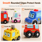 🚗 PROMO FLASH : 50% DE RÉDUCTION ! Set de 4 Voitures Jouets Électriques Magnétiques – Rampantes avec Son et Lumière, Pare-Chocs Magnétiques & Empilables for un Éveil au Mouvement et au Jeu Créatif des Bébés 🧲✨