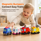 🚗 PROMO FLASH : 50% DE RÉDUCTION ! Set de 4 Voitures Jouets Électriques Magnétiques – Rampantes avec Son et Lumière, Pare-Chocs Magnétiques & Empilables for un Éveil au Mouvement et au Jeu Créatif des Bébés 🧲✨