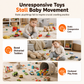 🚗 PROMO FLASH : 50% DE RÉDUCTION ! Set de 4 Voitures Jouets Électriques Magnétiques – Rampantes avec Son et Lumière, Pare-Chocs Magnétiques & Empilables for un Éveil au Mouvement et au Jeu Créatif des Bébés 🧲✨