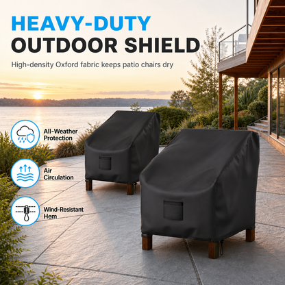 🪑 PROMO FLASH : 50% DE RÉDUCTION ! Housse de Protection pour Chaise – Imperméable, Anti-poussière & Anti-UV for une Protection Fiable en Toutes Saisons ☀️✨
