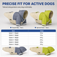 🌧️🐕 PROMO FLASH : 50% DE RÉDUCTION ! Imperméable Bicolore pour Chien avec Protection des Pattes – Tissu Déperlant Coupe-Vent & Coupe Sportive for des Sorties Actives et Sans Souci ✨