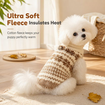 🐾✨ PROMO FLASH : 50% DE RÉDUCTION ! Gilet Chaud en Polaire pour Petits Chiens et Chats – Col Montant, Tissu Isolant & Anneau Intégré pour Laisse for un Confort Optimal Pendant l'Hiver ✨