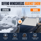 ❄️🚗 PROMO FLASH : 50% DE RÉDUCTION ! Bâche Pare-Brise Magnétique Épaissie Anti-Givre et Anti-Neige pour Voiture & SUV – 4 Couches Protectrices, Aimants Intégrés & Housses Rétroviseurs Réfléchissantes for un Départ Matinal Sans Gratter le Givre ✨