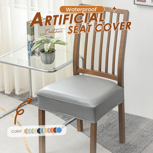 💺✨ PROMO FLASH : 50% DE RÉDUCTION ! Housse d'Assise de Chaise Imperméable en Similicuir PU Extensible, Anti-Taches & Rénovation Instantanée for un Siège Comme Neuf en Quelques Secondes ✨