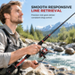 🎣 PROMO FLASH : 50% DE RÉDUCTION ! Canne à Pêche en Fibre de Verre à 4 Brins avec Moulinet, Ensemble Portable pour Pêche aux Leurres & Lancer Longue Distance for une Expérience de Pêche Nomade et Performante ✨