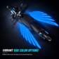 🏍️ PROMO FLASH : 50% DE RÉDUCTION ! Feux Projecteurs Ailes d'Ange LED pour Moto – Effet Visuel Incroyable & Sécurité Nocturne for une Visibilité Latérale Maximale et un Style Unique ✨