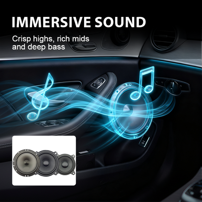 🚗 PROMO FLASH : 50% DE RÉDUCTION ! Haut-Parleurs de Voiture Haute Fidélité 180W – Son Hi-Fi Immersif, Basses Percutantes & Montage Encastré Invisible for une Expérience Audio Studio dans Votre Véhicule ✨