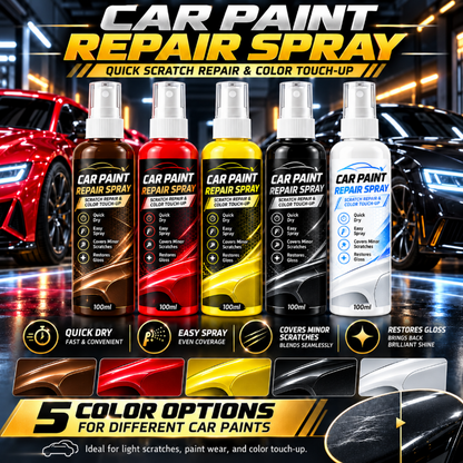 🚗 PROMO FLASH : 50% DE RÉDUCTION ! Spray Réparateur de Rayures pour Voiture – Retouche Éclair & Brillance Carrosserie for une Peinture Impeccable sans Facture Salée ✨