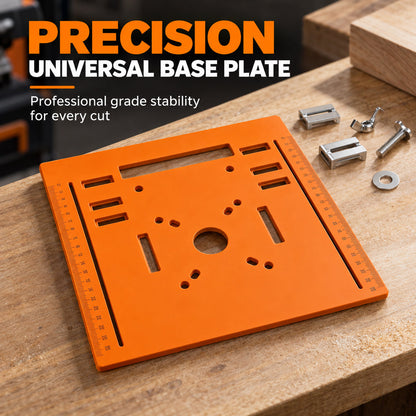 📏 PROMO FLASH : 50% DE RÉDUCTION ! Plaque de Base de Guidage en Bakélite avec Réglette Millimétrique pour Machine de Découpe du Bois – Stabilité Anti-Vibrations for des Coupes Nettes et Précises aux Scies Circulaires et Affleureuses ✨