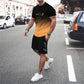 🌈👕 PROMO FLASH 50% ! Ensemble 2 Pièces Homme Dégradé – T-shirt & Short Respirant, Coupe Détendue, Style Sportif & Urbain Moderne 🩳